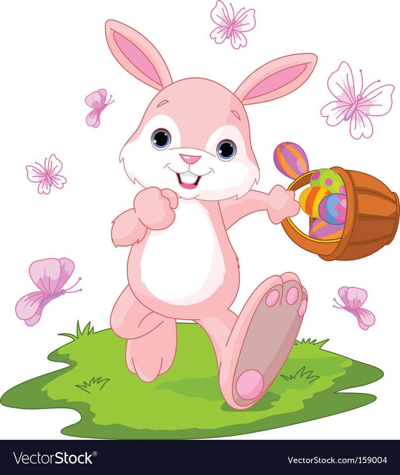 EASTER BUNNY jigsaw puzzle online