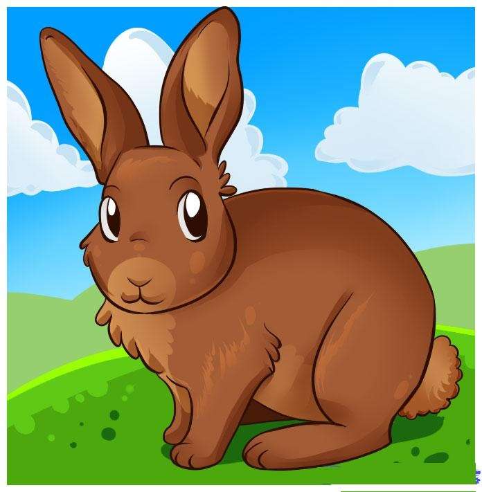 Conejo de Pascua rompecabezas en línea