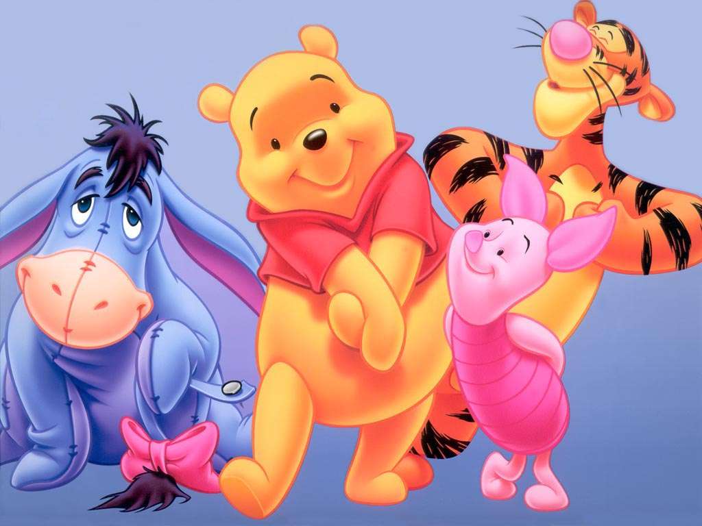 Приключенията на Winnie Pooh онлайн пъзел