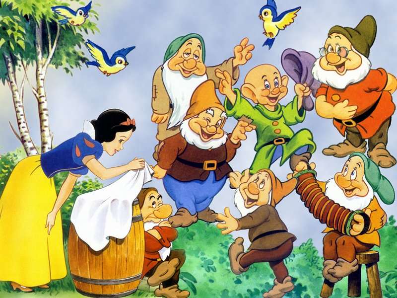 Snow White and the Seven Dwarfs jigsaw puzzle online