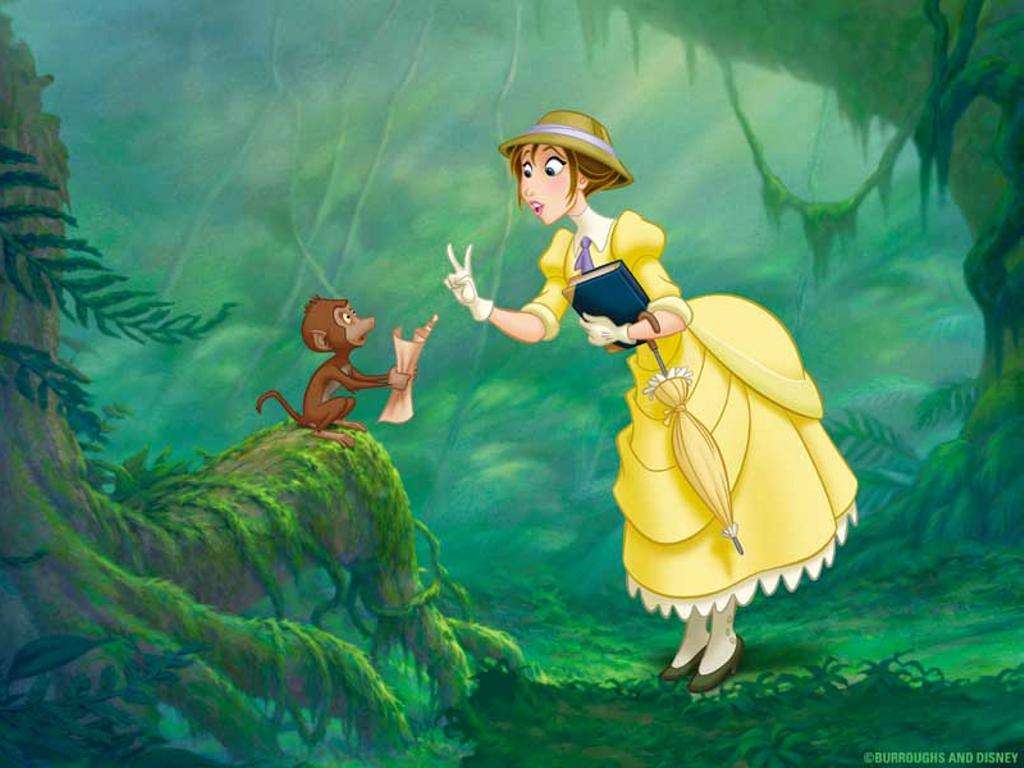 Tarzan & Jane legpuzzel online