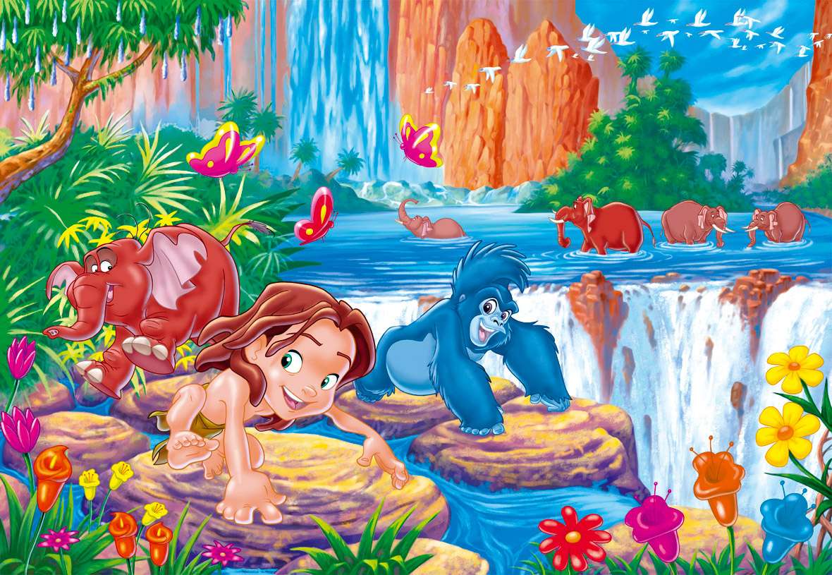 Tarzan .... online puzzel