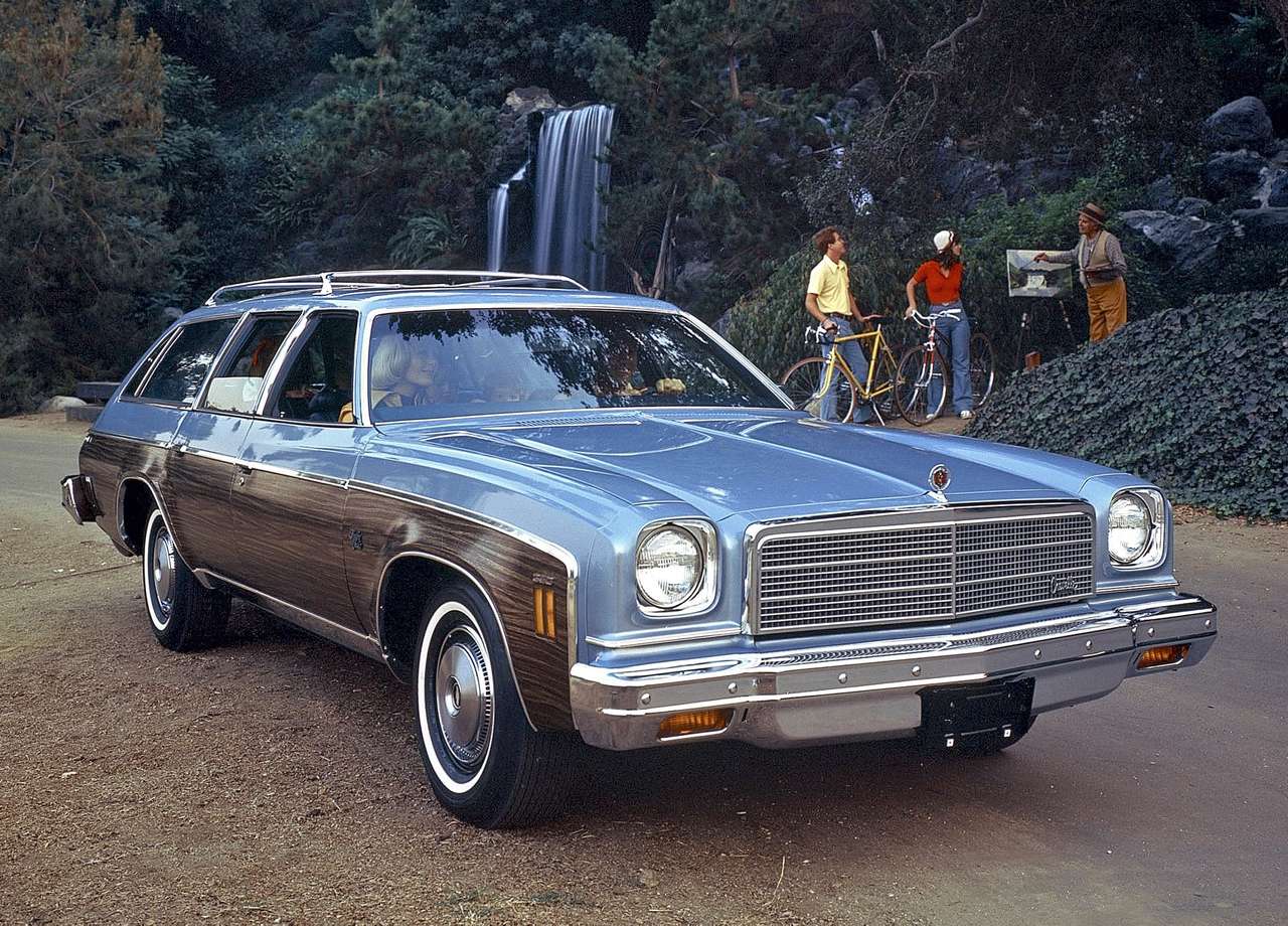 1974 Chevrolet Malibu Classic Estate wagon quebra-cabeças online