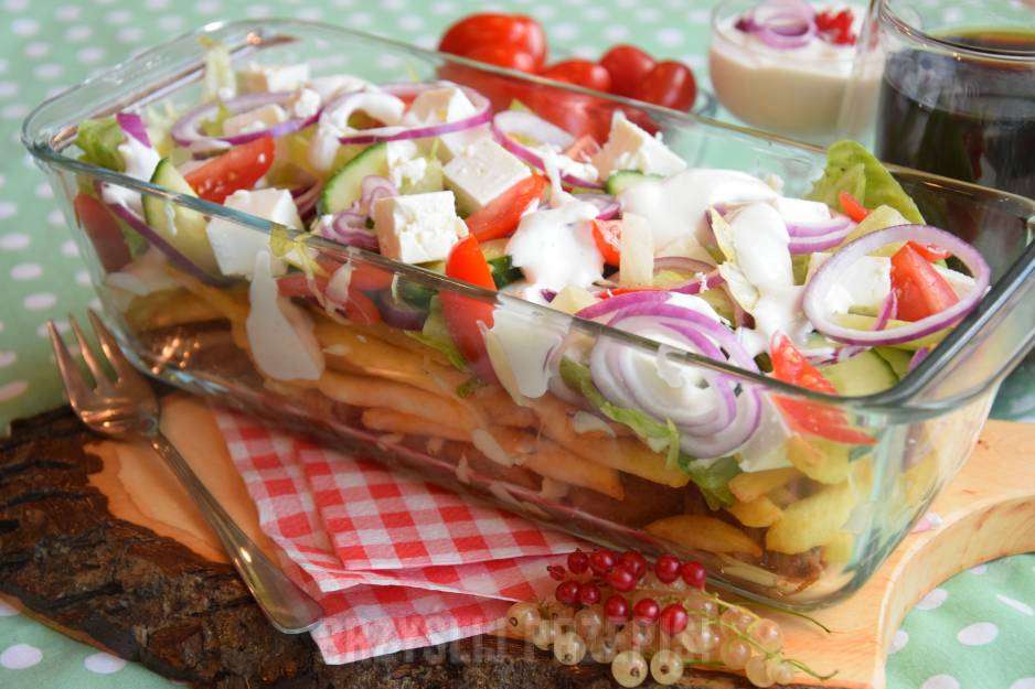 греческий салат онлайн-пазл