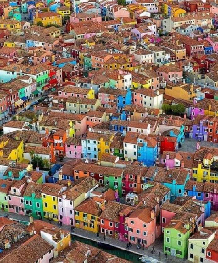 Itálie-Burano. skládačky online