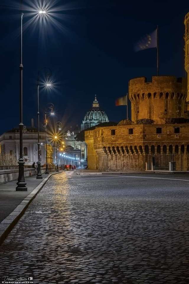 Рим, Castel Sant'angelo онлайн пъзел