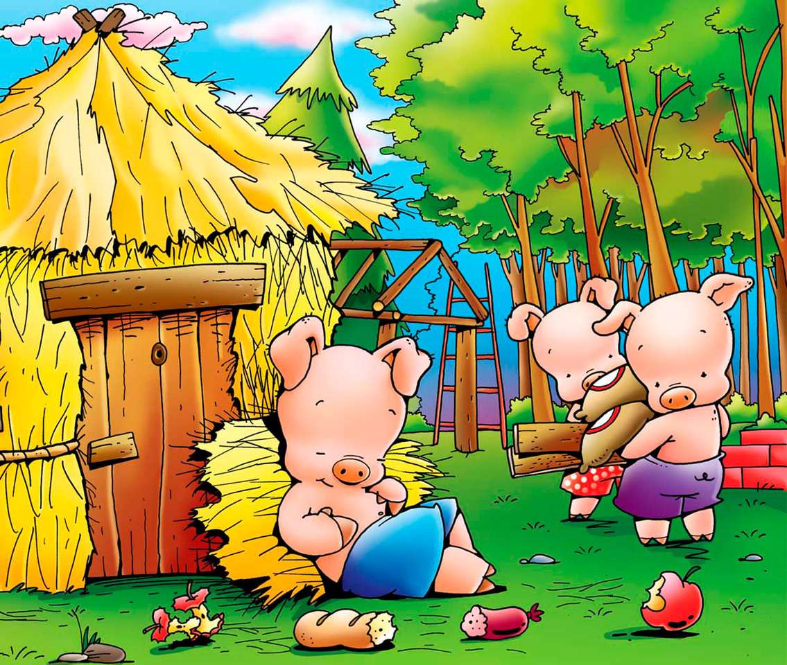 the three Little Pigs jigsaw puzzle online