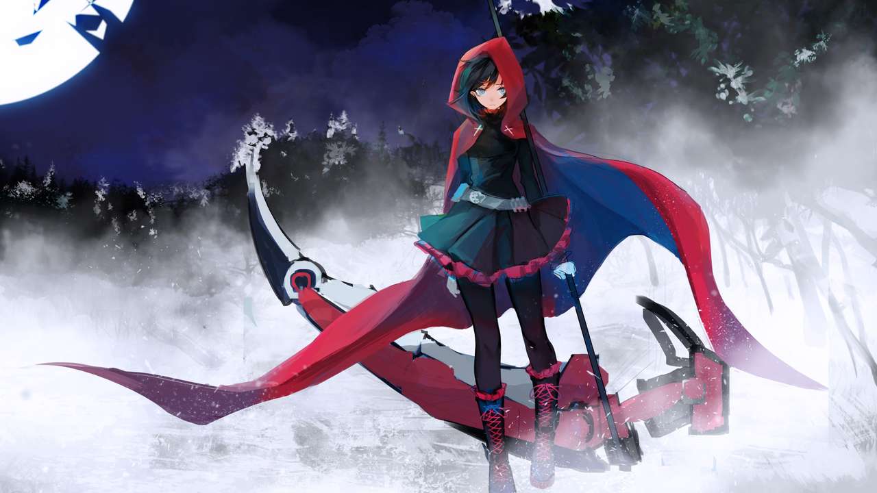 Rwby Ruby Rose. puzzle online