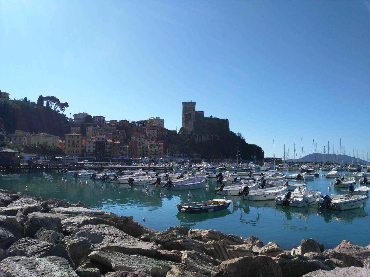 Castello di Lerici, Ligurian Riviera di Levante online παζλ
