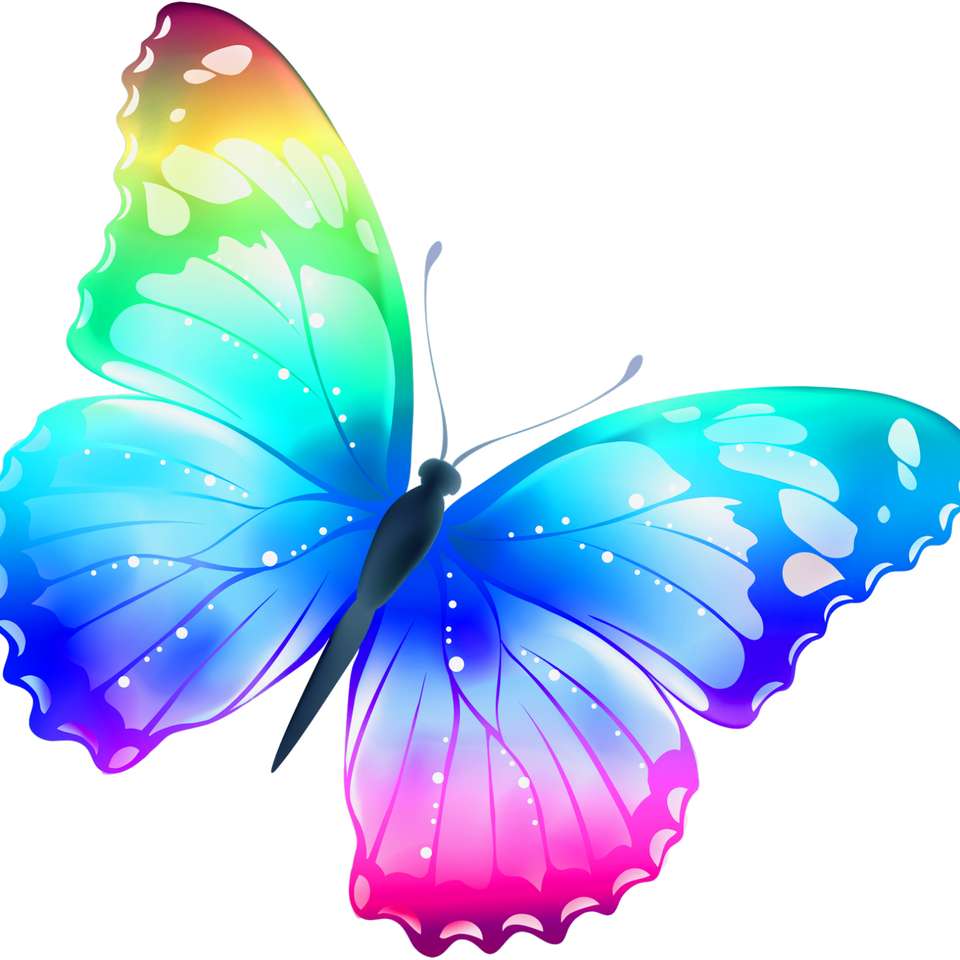 Пеперуда онлайн пъзел