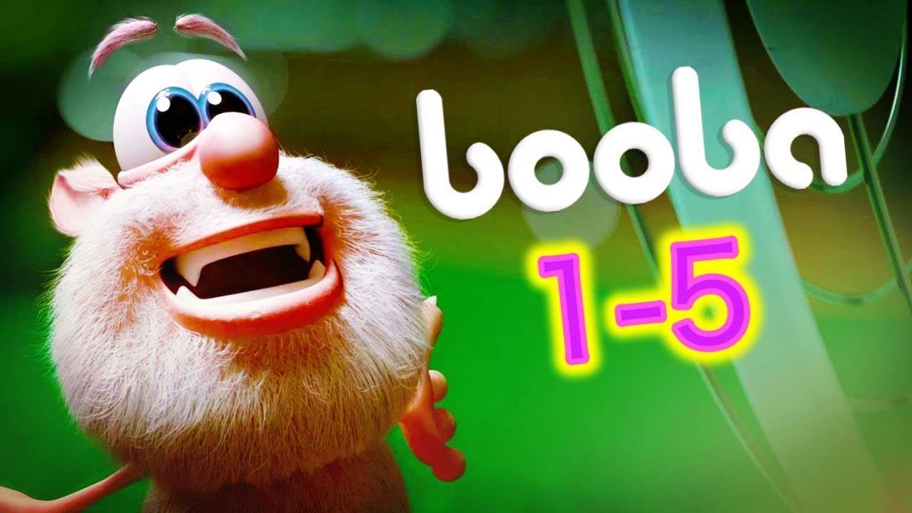 Booba-Karton 1-5. Online-Puzzle