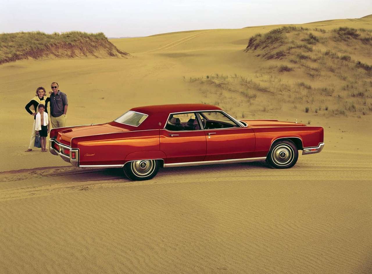 1970 Lincoln Continental Sedan skládačka