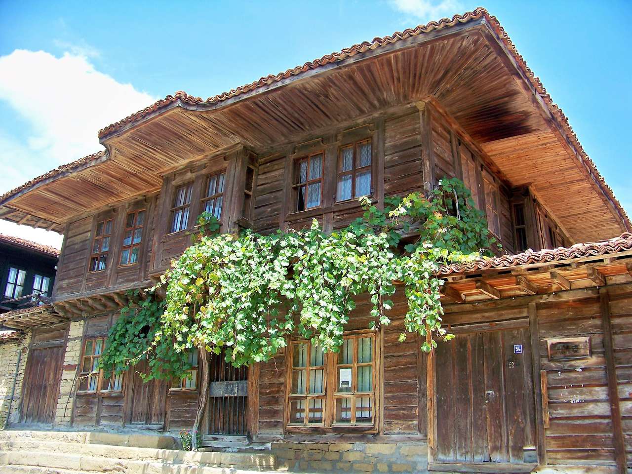 Zheravna aldeia em Bulgária quebra-cabeças online