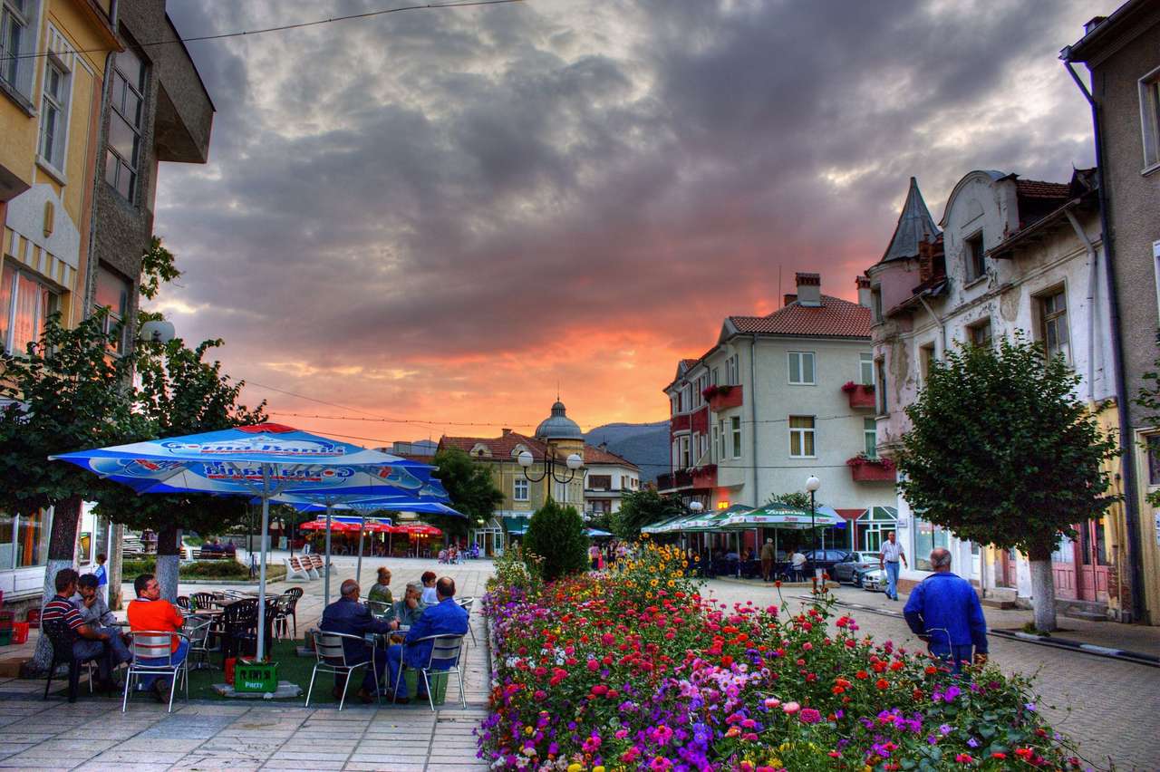 Blagoevgrad város Bulgáriában online puzzle