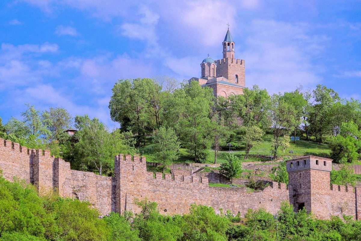 Veliko Tarnovo Fortress Complex στη Βουλγαρία online παζλ
