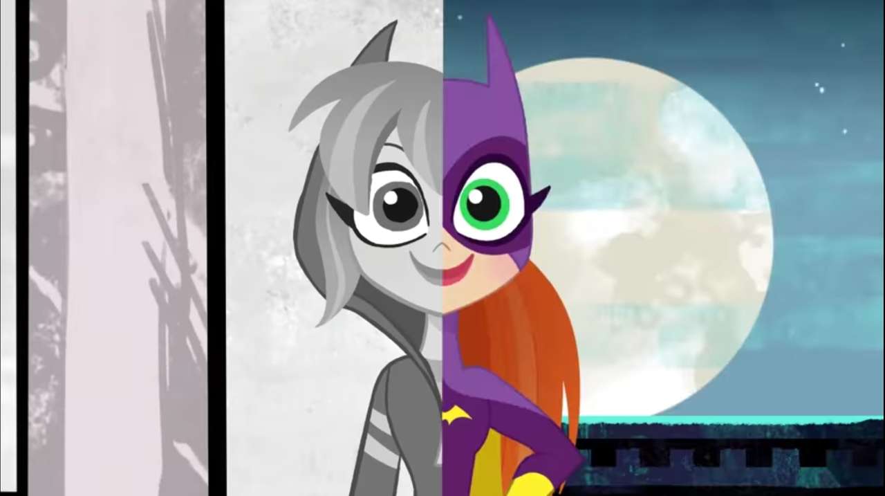 Batgirl je alter ego skládačky online