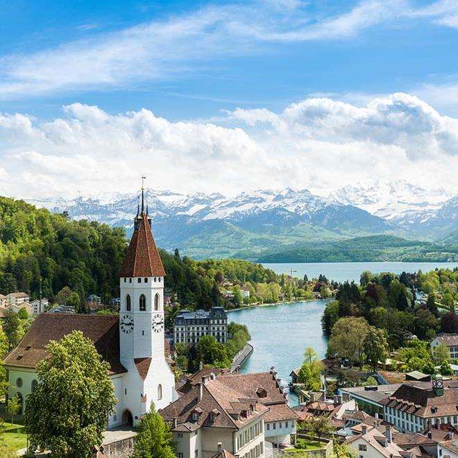 Switzerland pussel på nätet