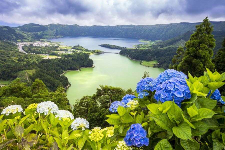 Azoren-eilanden in Portugal legpuzzel online