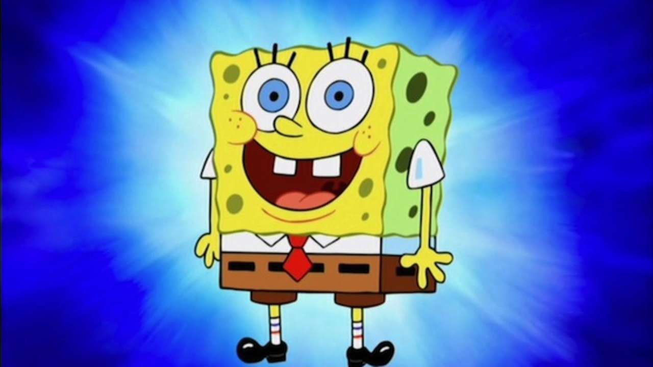 spongebob super felice puzzle online