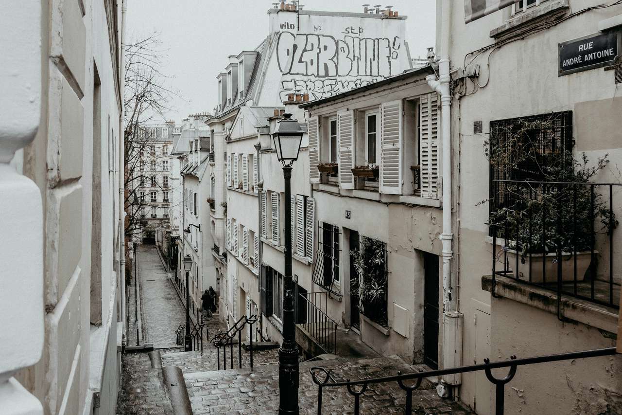Rue andré antoine - Παρίσι παζλ online