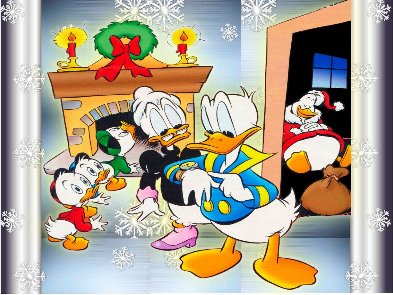 Donald Duck online puzzle
