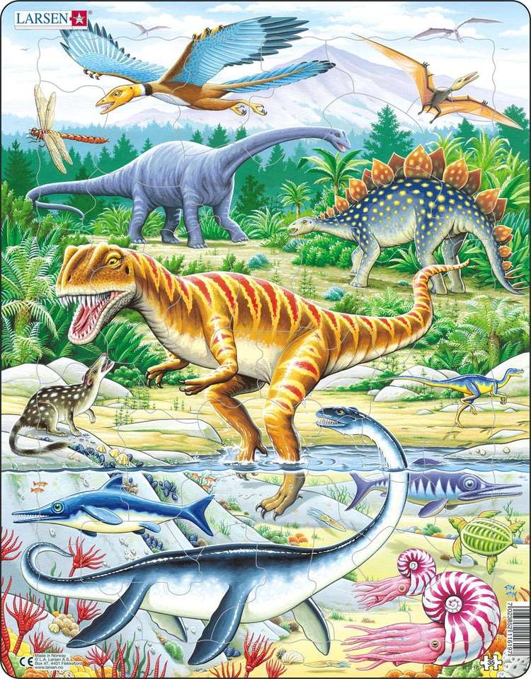Dinosaurs jigsaw puzzle online
