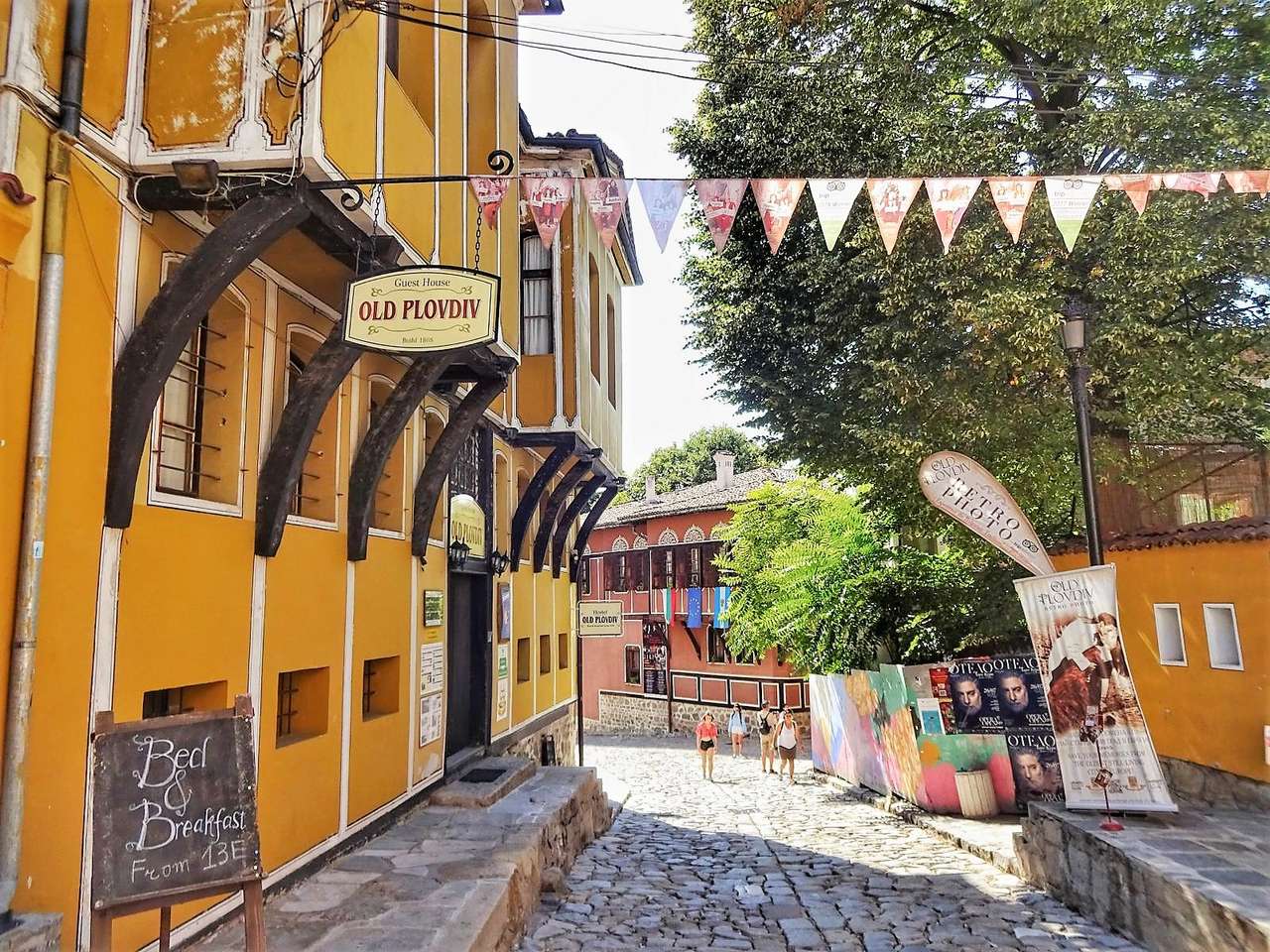 Cidade Plovdiv em Bulgária quebra-cabeças online