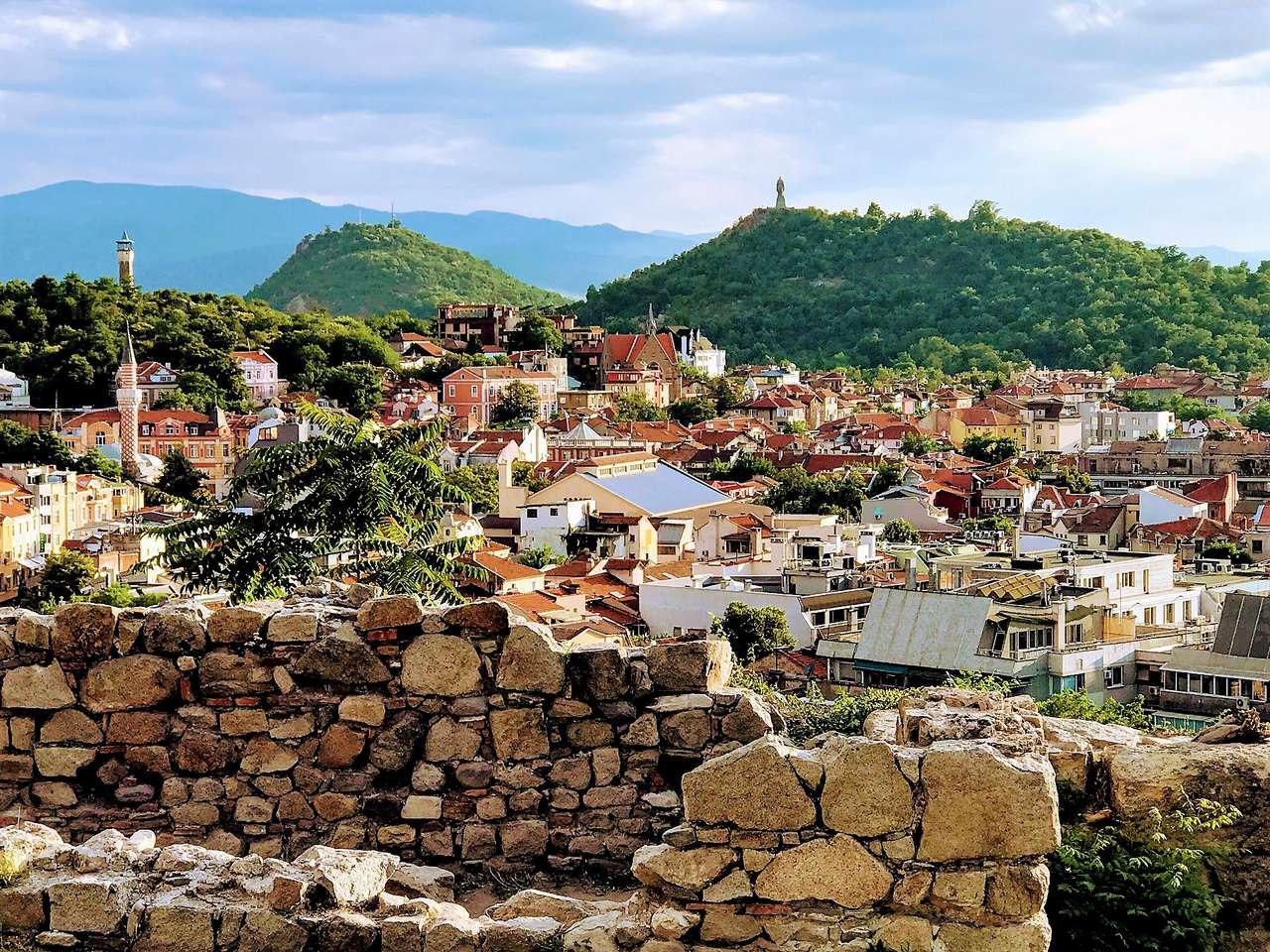 Plovdiv város Bulgáriában online puzzle