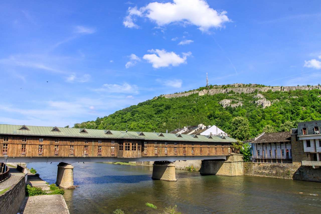 Мост Ловеч в Болгарии онлайн-пазл