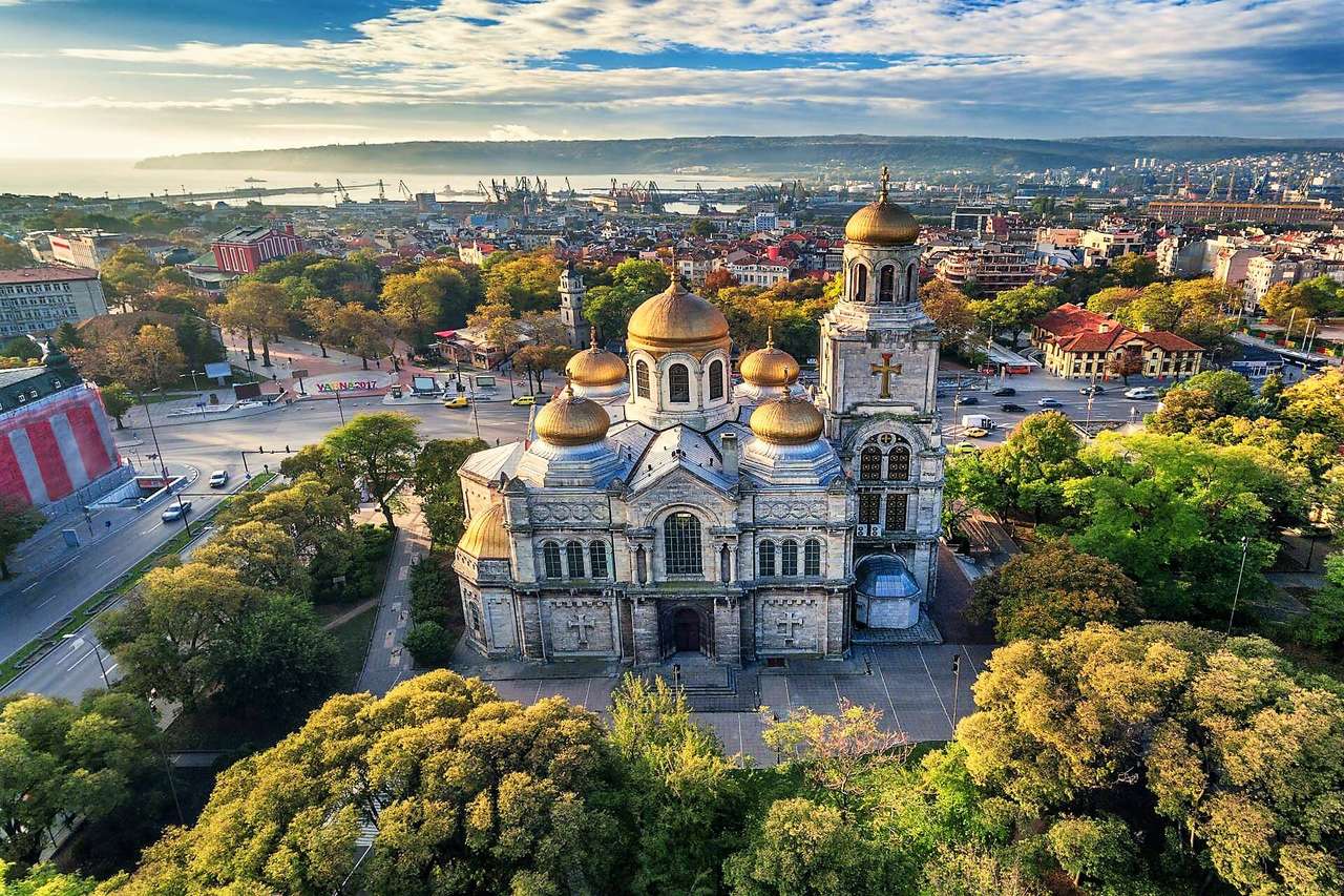 Warna-stad in Bulgarije online puzzel