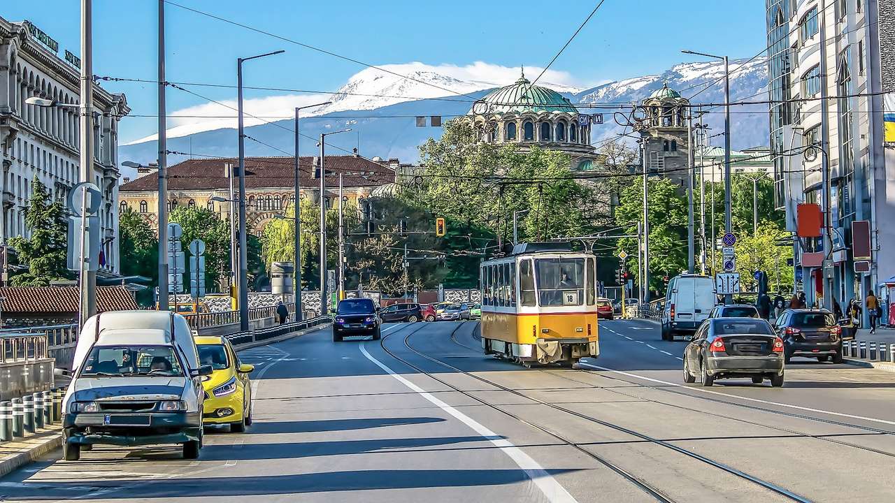 Sofia huvudstad i Bulgarien Pussel online