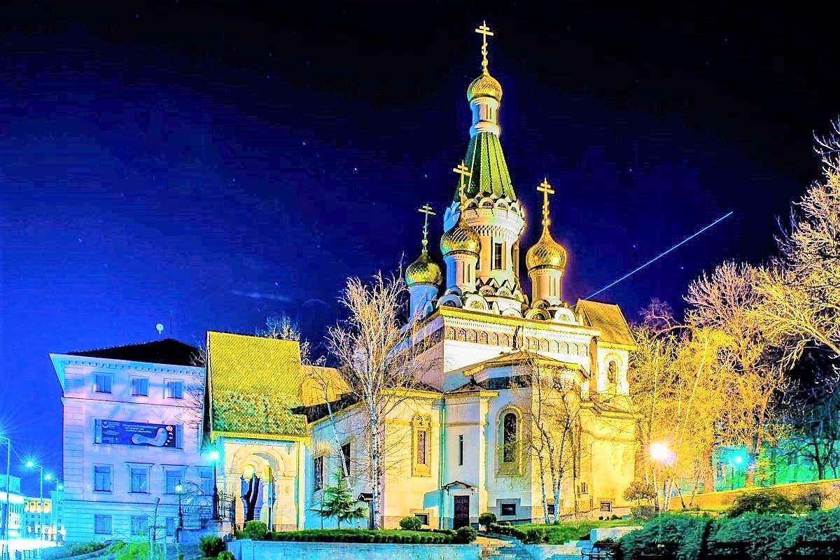 Sofia huvudstad i Bulgarien pussel på nätet
