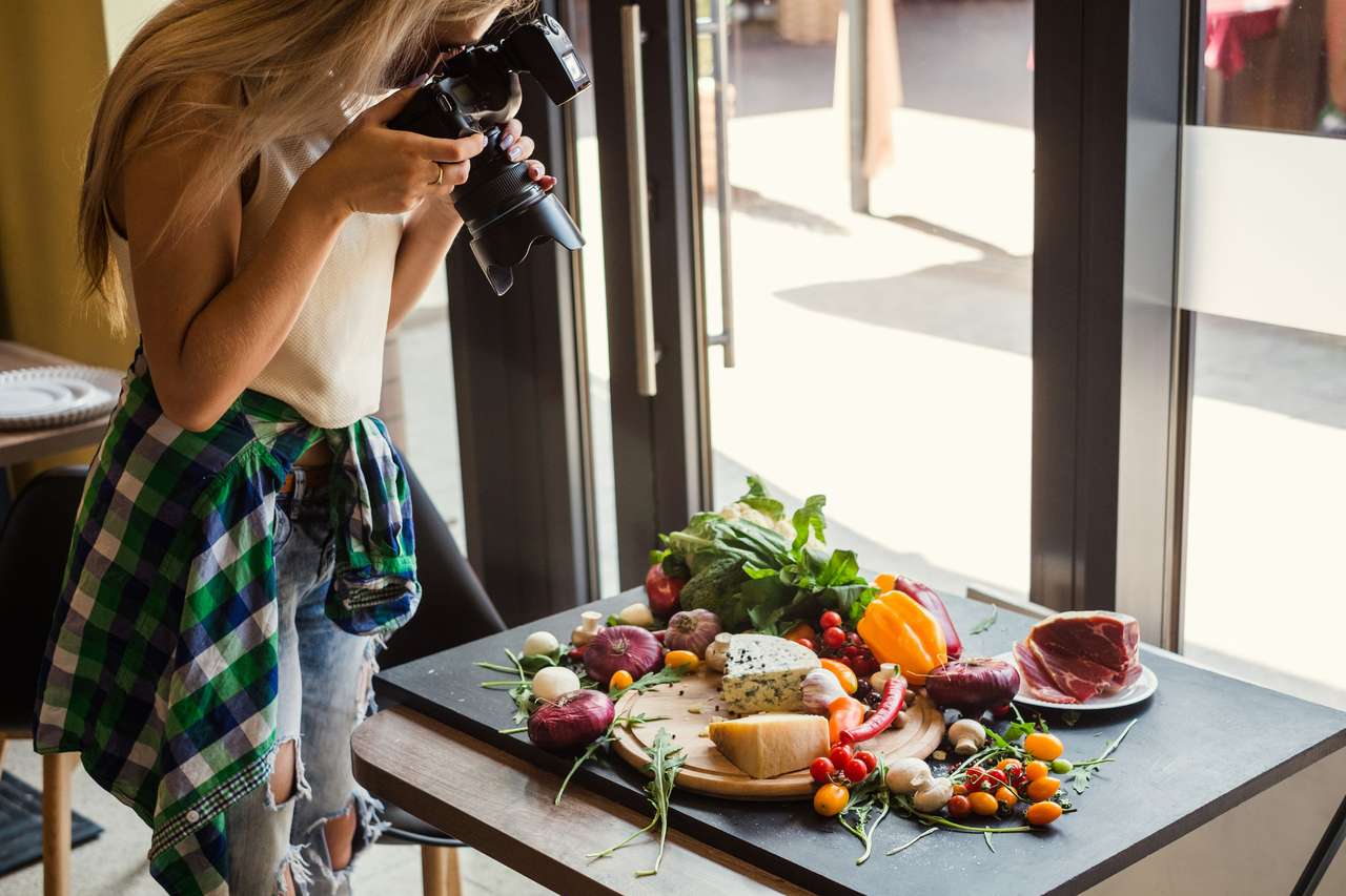 Shooting food jigsaw puzzle online