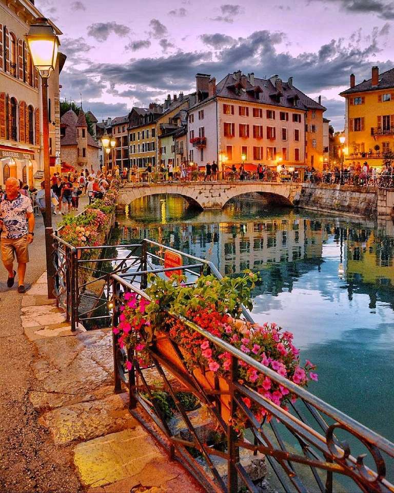 Annecy - Franța. puzzle online