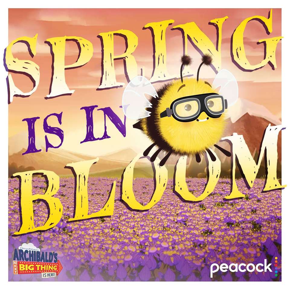 De lente is in bloei online puzzel