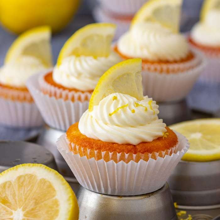 Λεμόνι cupcakes online παζλ
