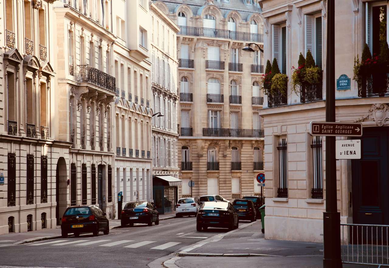 Avenue d'Iiena - Parijs legpuzzel online