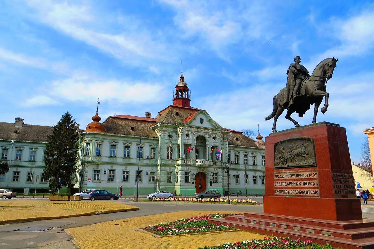 Zrenjanin Stadt in Serbien Online-Puzzle