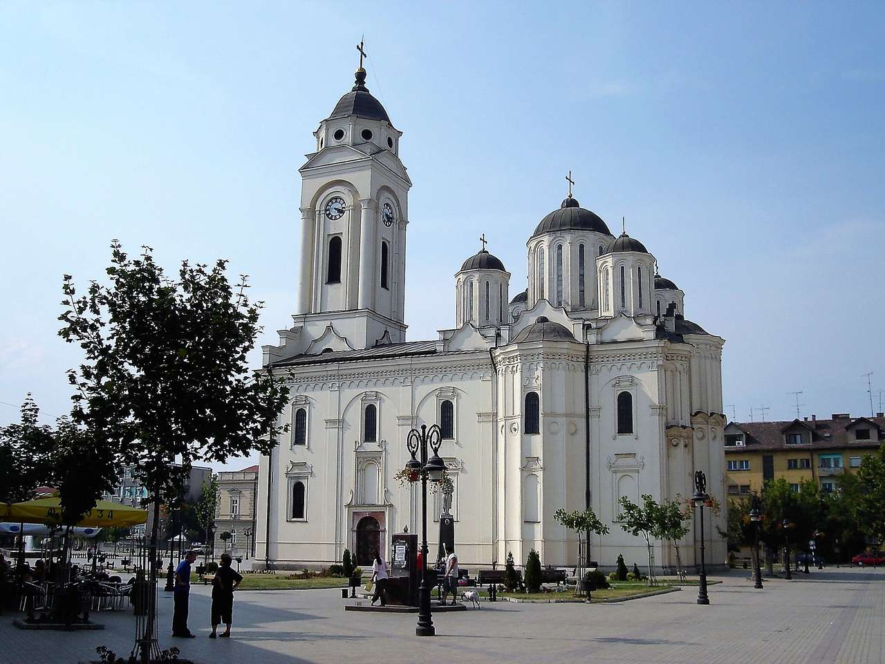 Городская церковь Смедерево в Сербии пазл онлайн