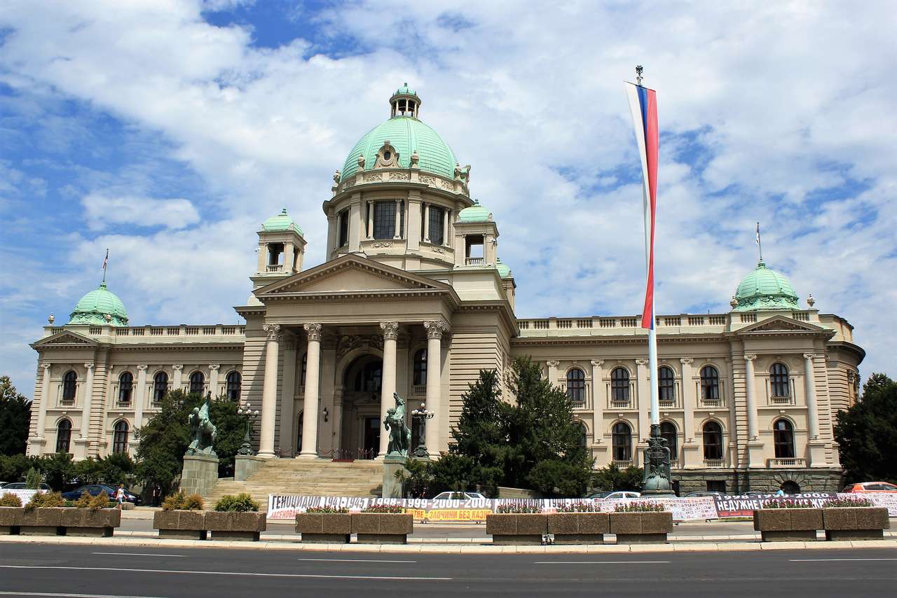 セルビアのベオグラードの首都 ジグソーパズルオンライン