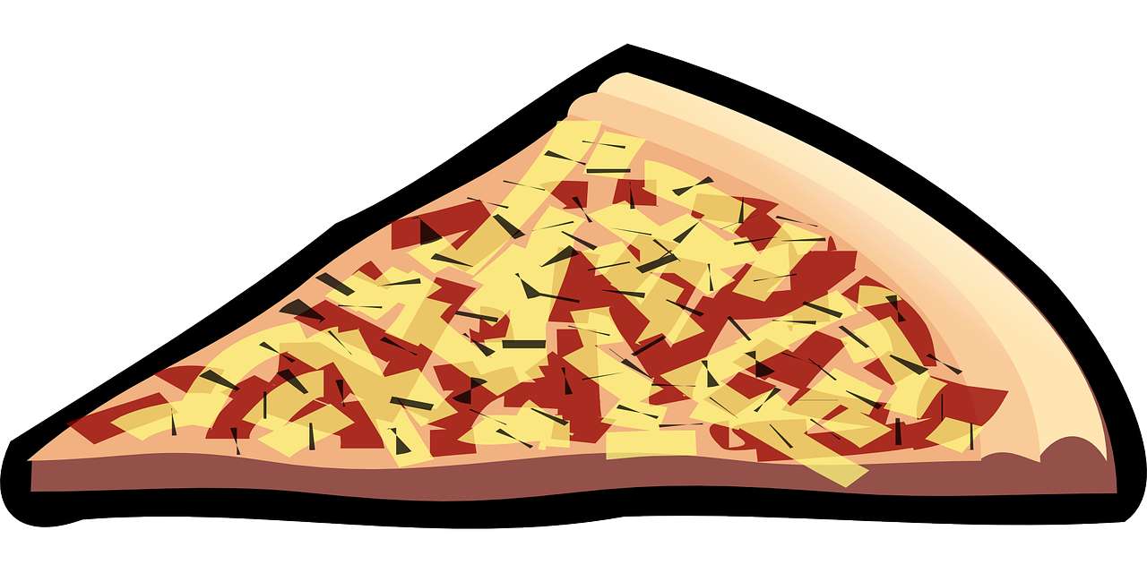 Pizza with oregano- illustration - puzzle jigsaw puzzle online