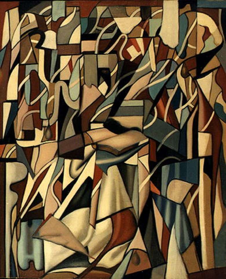 "LA-Reader" de Tamara de Lempicka (1898-1980) rompecabezas en línea