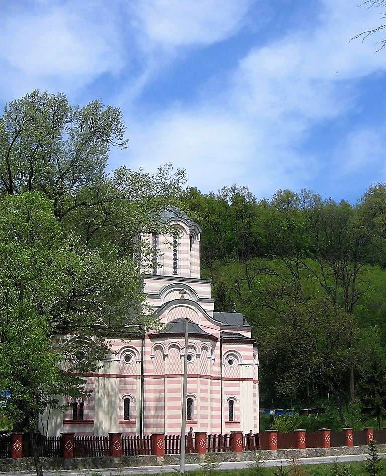 セルビアのレパビナ修道院 パズル
