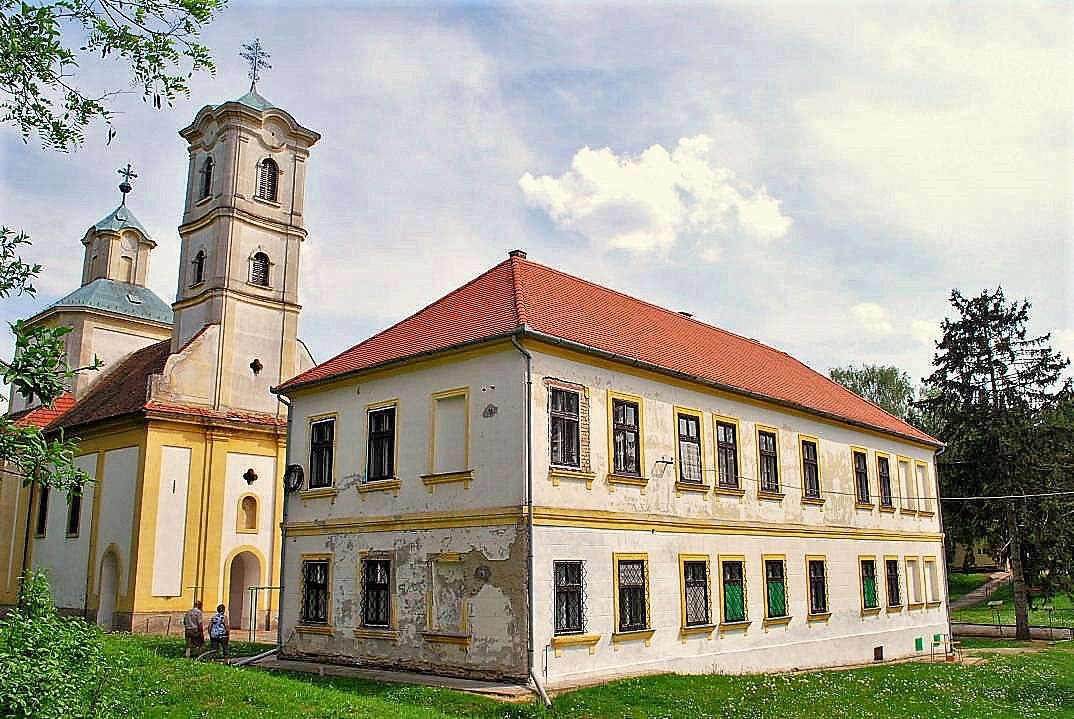 Монастир Грабоц в Сербії пазл онлайн