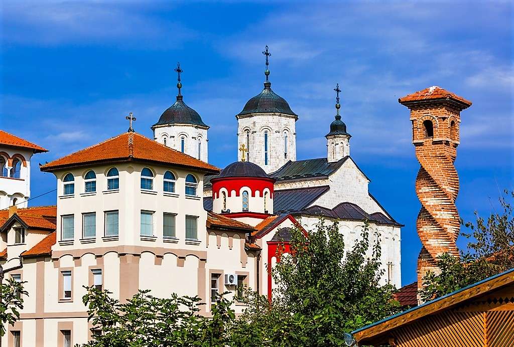 Monastère Fruska Gora Kovilj en Serbie puzzle en ligne