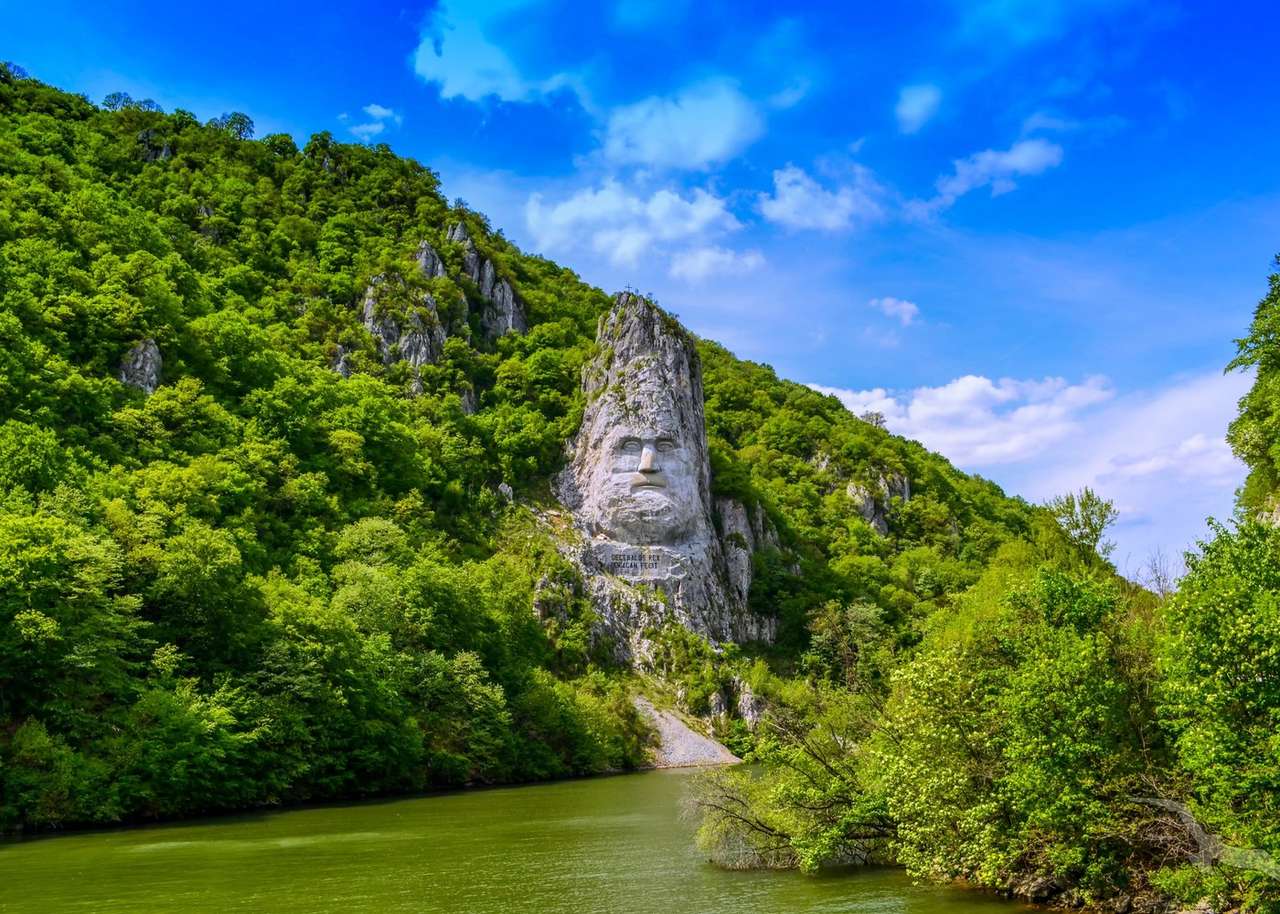 Nationalpark Eisernes Tor in Serbien Online-Puzzle