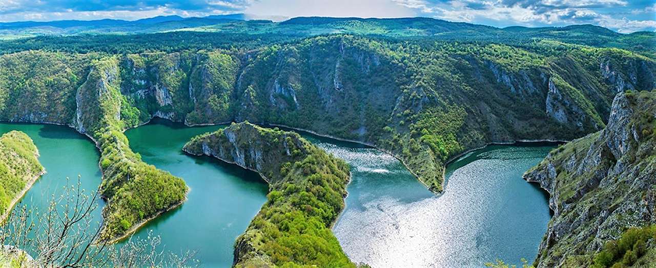 Национальный парк в Сербии пазл онлайн