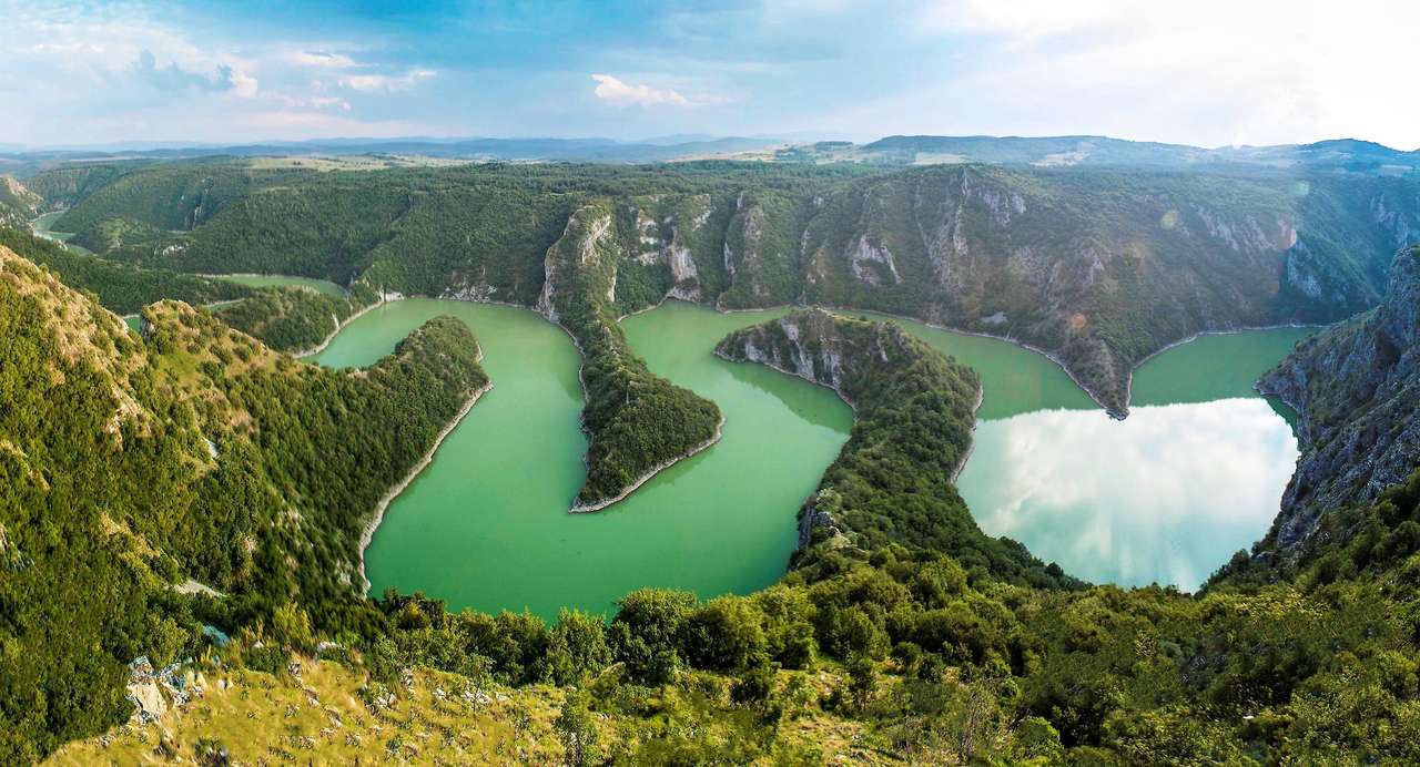 Национальный парк в Сербии онлайн-пазл