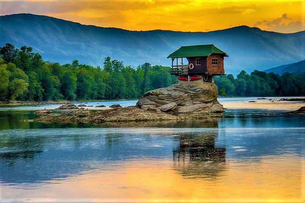 Tara Drina River National Park in Servië legpuzzel online