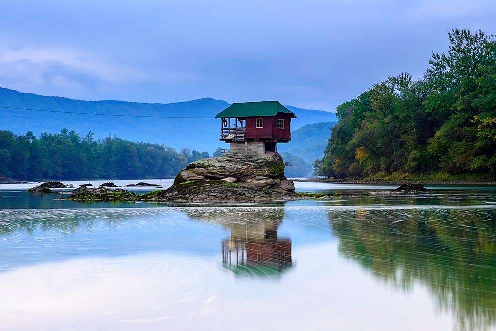 Tara Drina River Park National in Serbia puzzle online